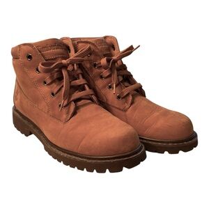 Timberland Women’s Tan Nubuck Leather Waterproof Boots 8M Like New